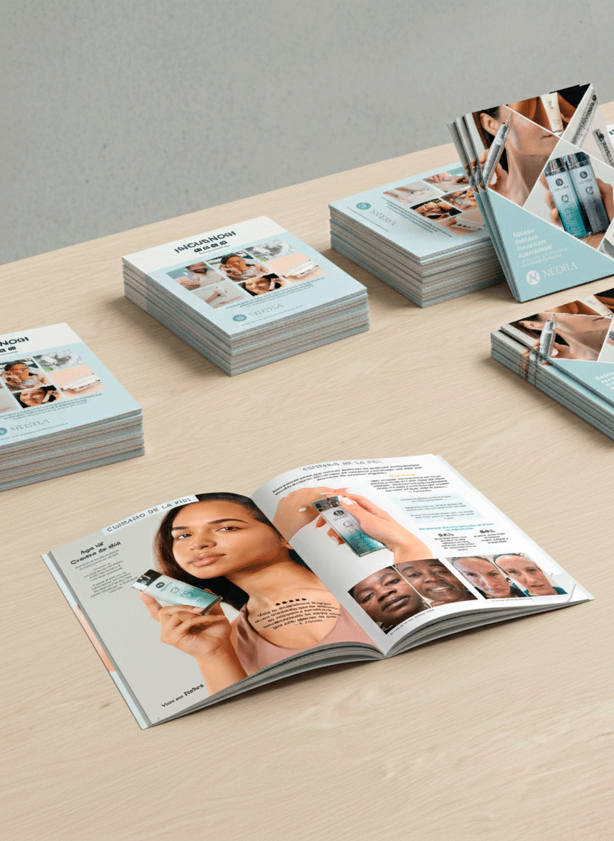 Brochures editoriales Neora MAEL