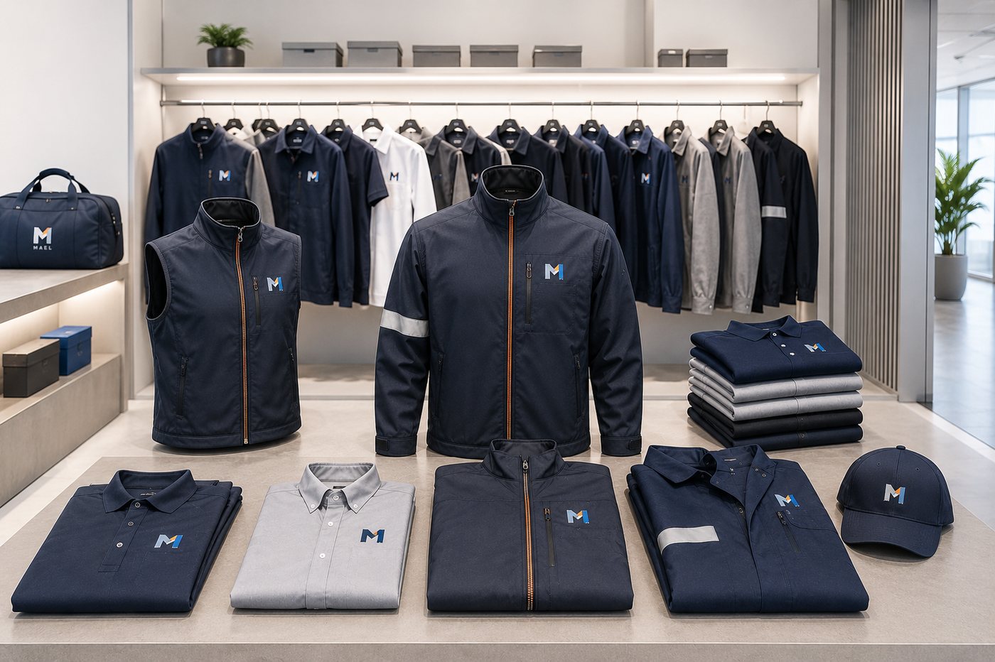 Uniformes y textiles corporativos MAEL