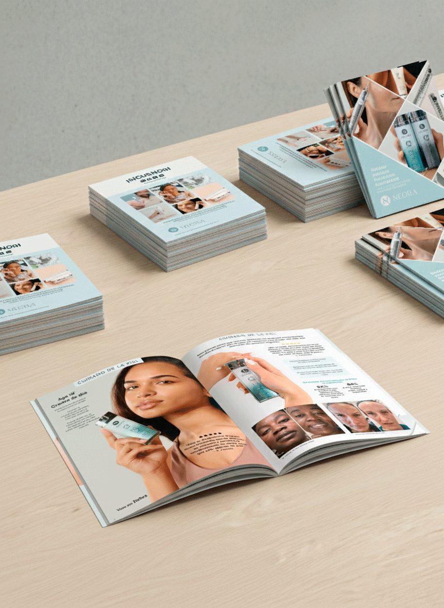 Brochures editoriales Neora MAEL